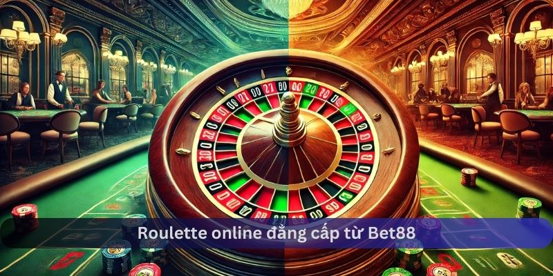 Game roulette online đẳng cấp đến từ Bet88