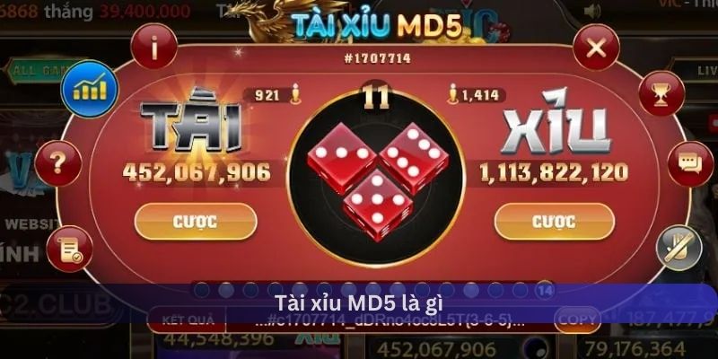 Tài xỉu MD5 là gì